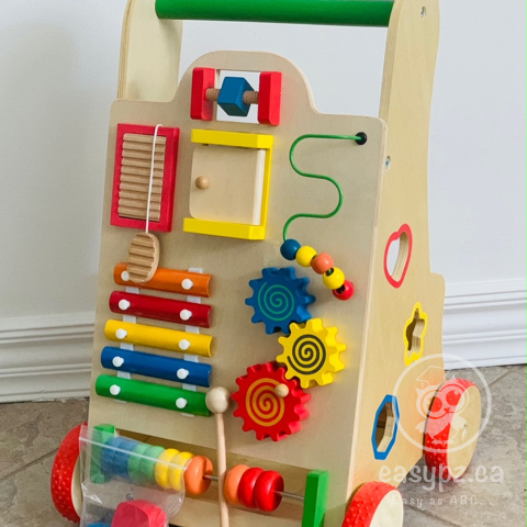 Marchette en bois pour enfants - Activités